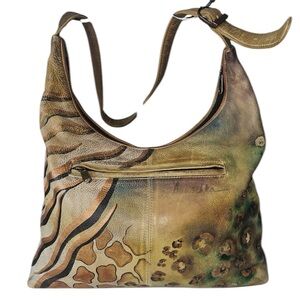 Anuschka Earthy Shoulder Bag
